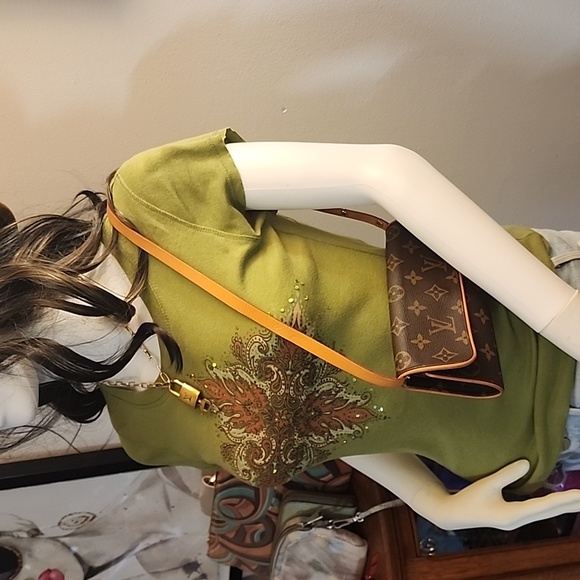 Louis Vuitton monogram Twin belt/ shoulder bag/ clutch/ crossbody - Picture 14 of 16